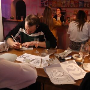 Atelier de linogravure à Moca